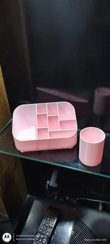 Organizador de maquiagem ou cosméticos