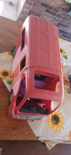 Ônibus van da Barbie motor home
