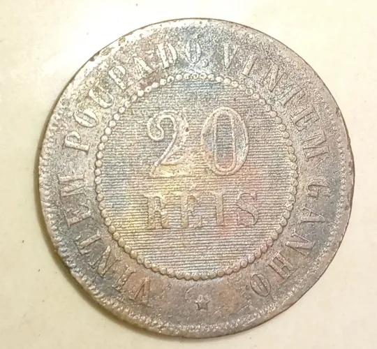 Moeda 20 Reis