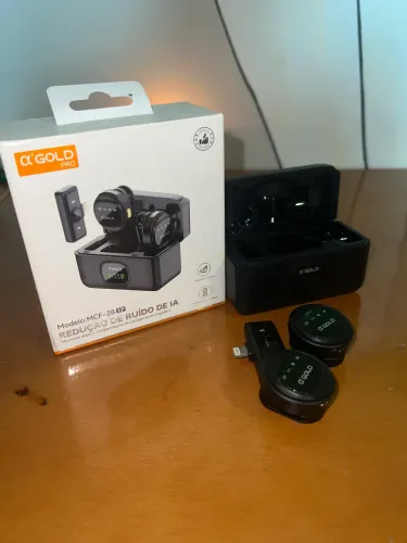 Microfone de lapela