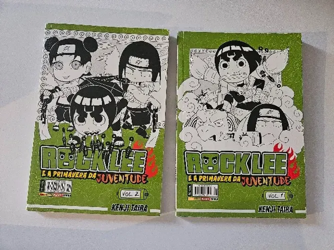 04 Livros -  01 Tropa de Elite,  01 Dragon Ball, 02 Rock Lee