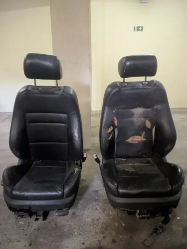 Par de bancos recaro semi concha Audi a3 turbo