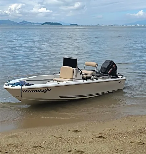 16 pés Casssarino 75hp Mercury
