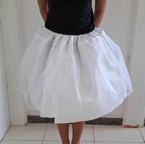 Saia de tule