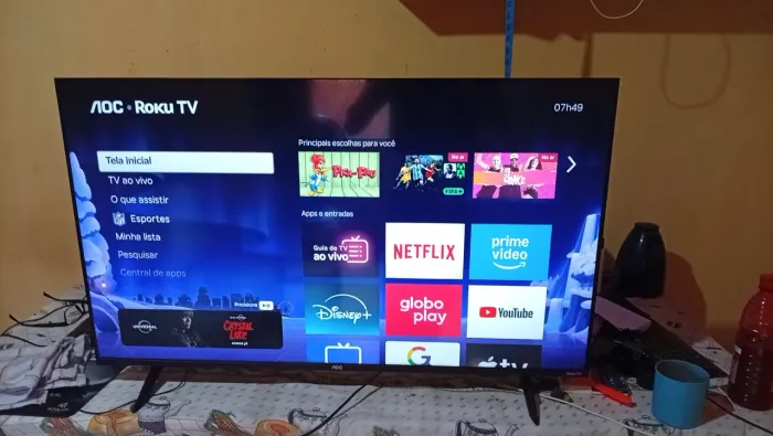 ? SMART TV AOC ROKU 43? FULL HD ? ÓTIMA OPORTUNIDADE!