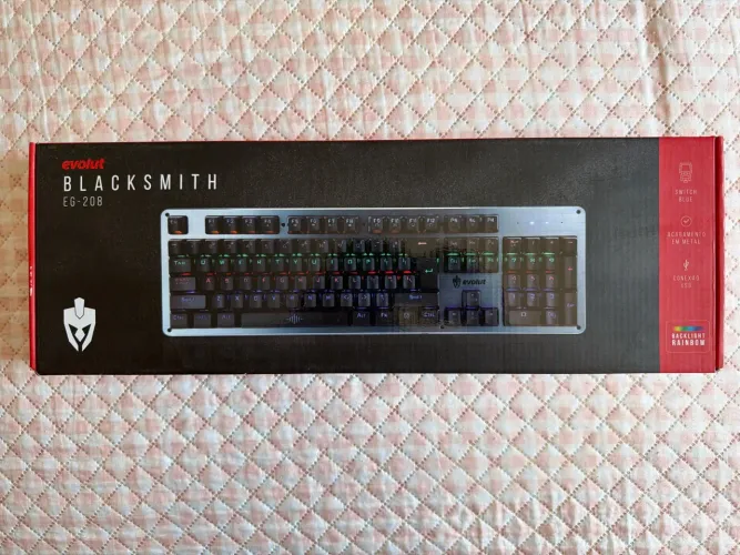 Teclado evolut Blacksmith mecânico