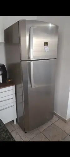 Geladeira continental 460l inox 