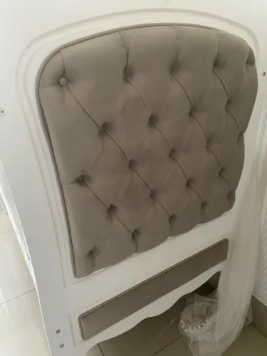 Berço Infantil Luxo com Cabeceira Estofada + Brinde Exclusivo