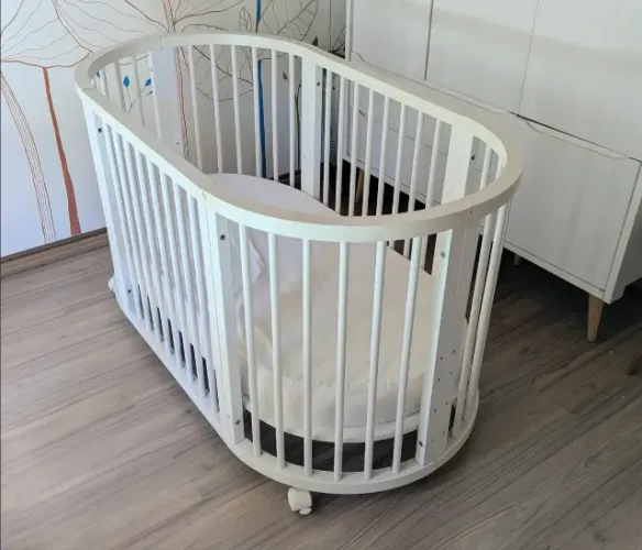 Berço Sleeper Crescer Evolution 4 Em 1 Branco Só Retirada!!!