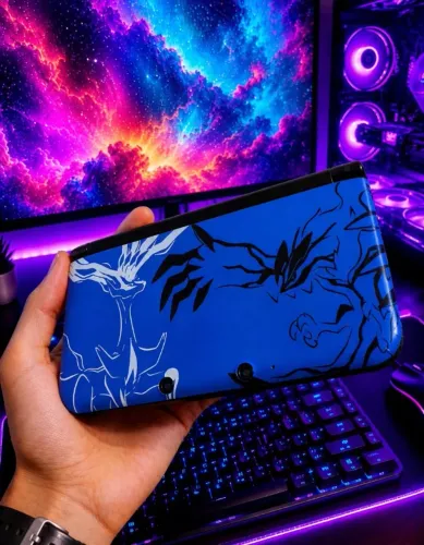 Nintendo 3DS XL desbloqueado 32GB/64GB + muitos jogos como Pokémon, Mario e Zelda