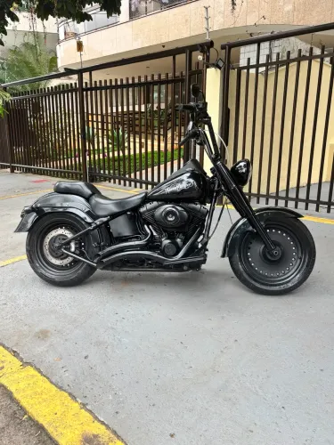 Harley Davidson Softail Fat Boy Special 2009 Preta