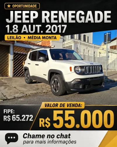 Jeep Renegade 1.8 4X2 Flex 16V Aut. 2017