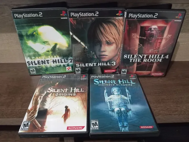 Coleção Silent Hill para Ps2 (REPRÔ) - LEIA