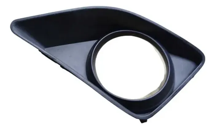 Moldura Farol Milha Esquerdo Corolla 2009 2010 2011 2012 Preto Esquerdo