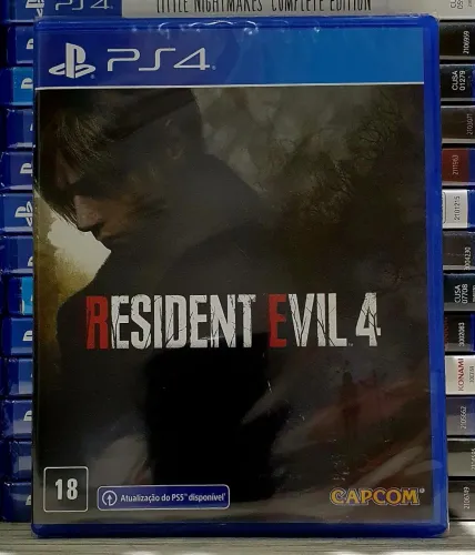 Jogo Ps4 Resident Evil 4 REMAKE LACRADO (Áudio em Português)