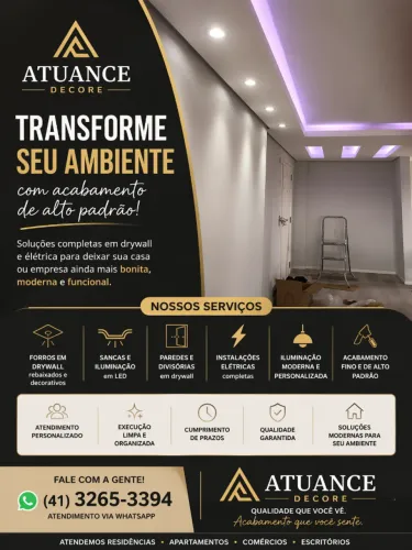 Transforme seu ambiente com acabamento de alto padrão