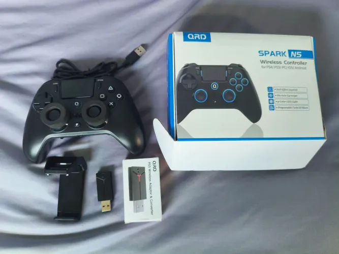 Controle spark n5 para ps3,ps4 e ps5..OBS O PREÇO QUE ESTÁ NA DESCRIÇÃO JÁ É O MENOR VALOR