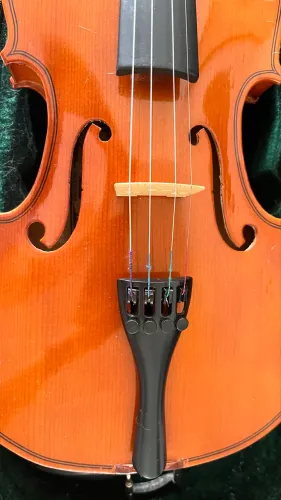 Violino Parrot Nº 19 Completo - Estojo + Arco com crina de cavalo| Ótimo para Iniciantes