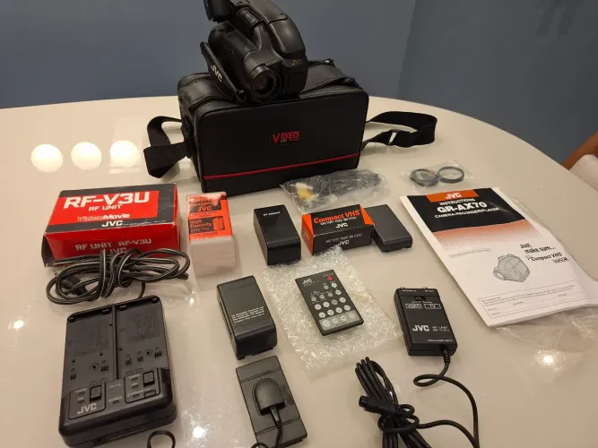 Filmadora jvc gr-ax70 vhs-c