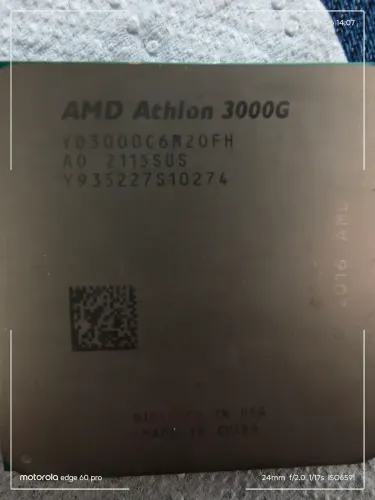 Processador Ryzen athlom 3000g