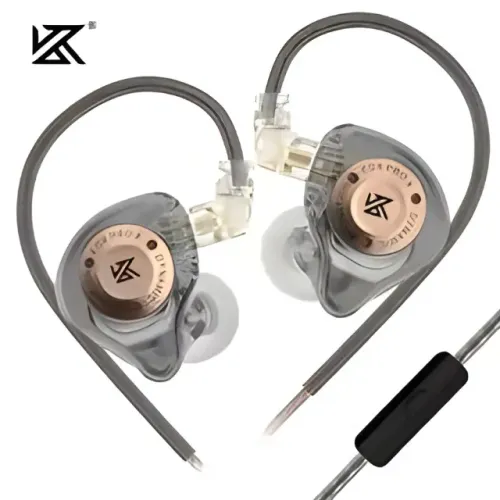 Fone de Ouvido KZ Edx Pro X Com Microfone Gamer Música Reunião