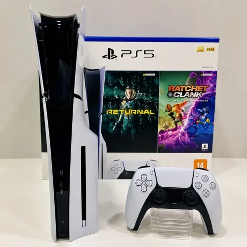PlayStation 5 Mídia Física + 2 Jogos Físicos Semi Novo 825 GB