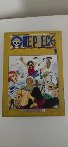 One Piece Edição 3 em 1 (Volume 1) - Usado em ótimo estado