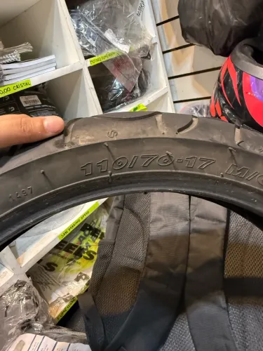 Pneu cb magion 110/70-17 meia vida