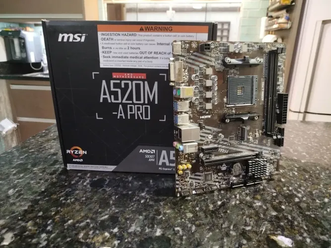 Placa mãe a520-m pro MSI