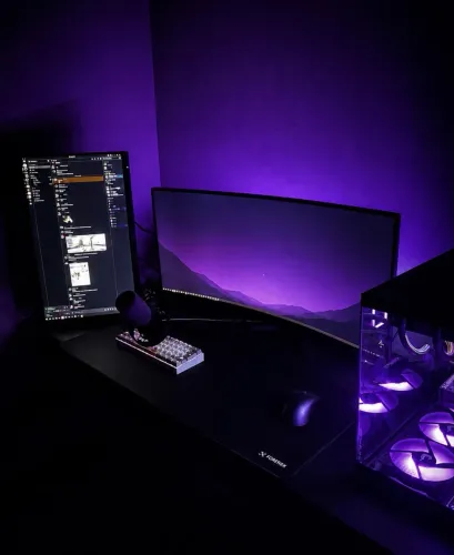 Monitor Gamer Curvo AOC AGON 34pol - 180Hz WQHD