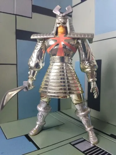 Boneco Silver Samurai Toy Biz 1994 X-Men Series 6 Completo Vintage