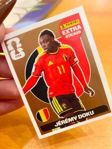 FIGURA EXTRA STICKER - COPA DO MUNDO