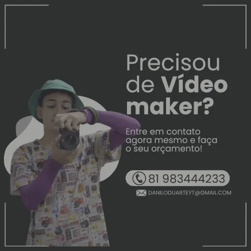 vídeo maker/social mídia