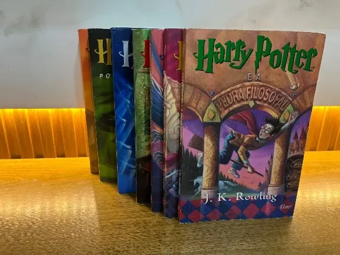 Colecao de livros Harry Potter