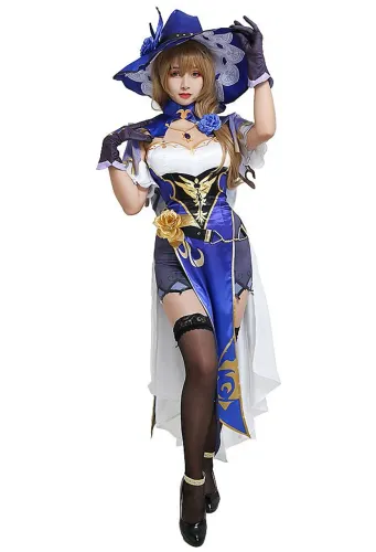 VENDO LISA GENSHIN IMPACT MICCOSTUMES XL USADA COMPLETA
