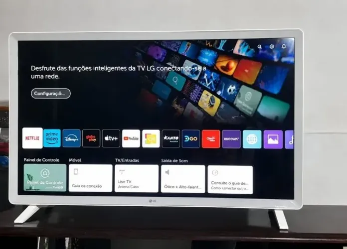 SMART TV LG 32 POLEGADAS - BRANCA