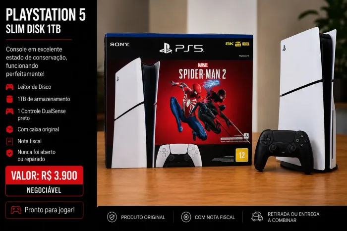 PS5 SLIM DISK 1 TB
