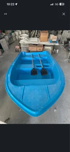 BARCO DE FIBRA NOVO PARA PESCA - 5 PESSOAS