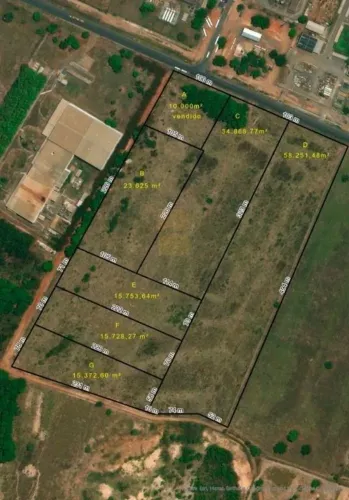 TERRENOS - VENDA - Distrito Industrial - Cuiabá/MT