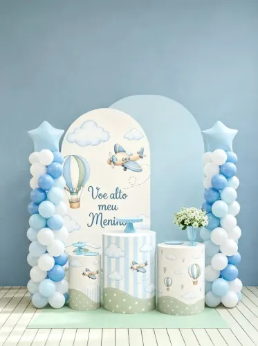 Kit padrão O Aviador aniversário