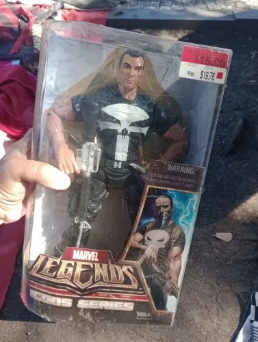 Justiceiro Icons Marvel legends 1/6 Lacrado!