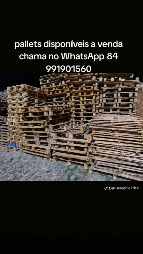 Pallets disponíveis