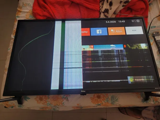 Smartv com defeito