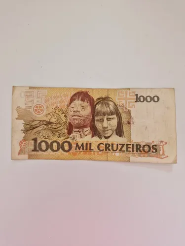 Cédula 1000 Cruzeiros- 1990