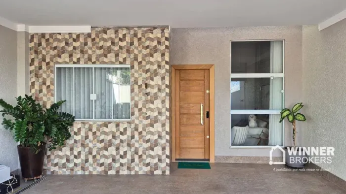 Casa chique pronta para morar, inteira mobiliada por apenas R$ 693.000 - Jardim Monte Rei 