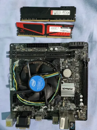 Placa mãe H310M + I5 9400f + 16GB RAM 2x8 2400mhz