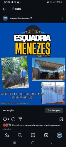 ESQUADRIA DE FERRO EM SANTARÉM