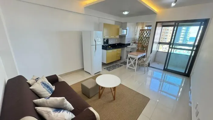 Apartamento com 1 quarto e varanda para locação em Jardim Armação - Salvador - BA