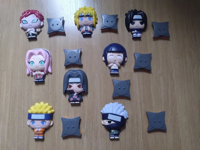 Coleção completa Naruto, burguer king 2024