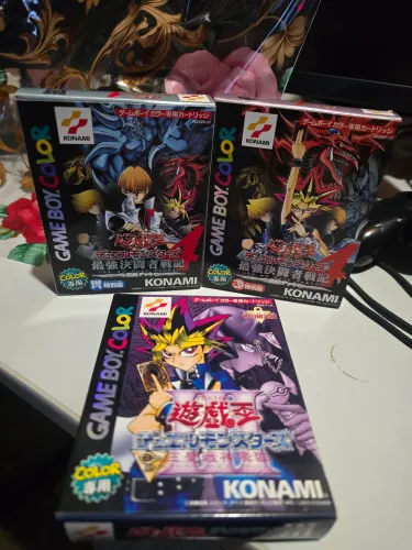 Lote Yugi Oh - Gameboy Color Nintendo - Jogos Gameboy Color